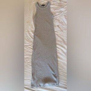 Ambiance Gray Midi Dress